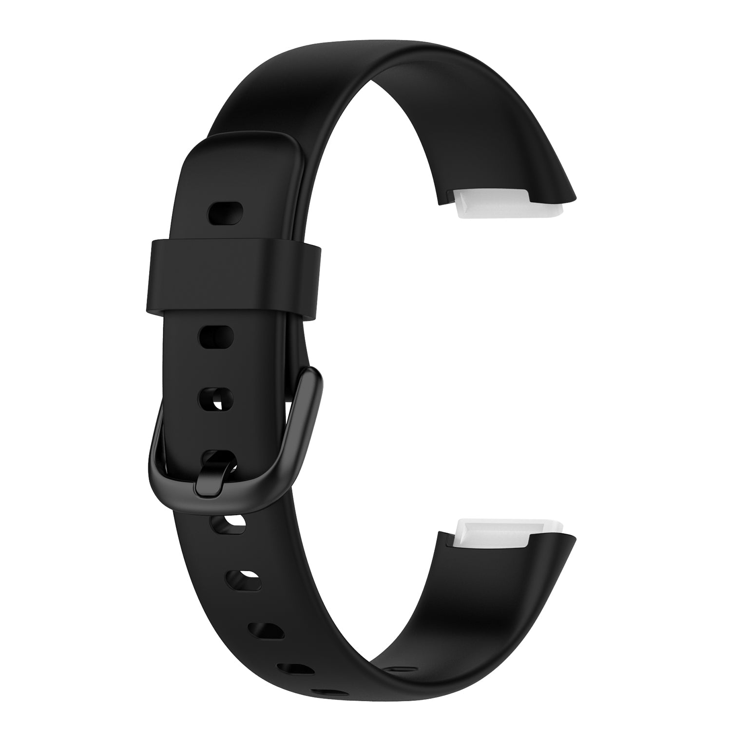 Solid Color Soft Silicone Watch Band Wrist Strap Replacement for Fitbit Luxe Size: S Solid Color Soft Silicone Watch Band Wrist Strap Replacement for Fitbit Luxe Size: S